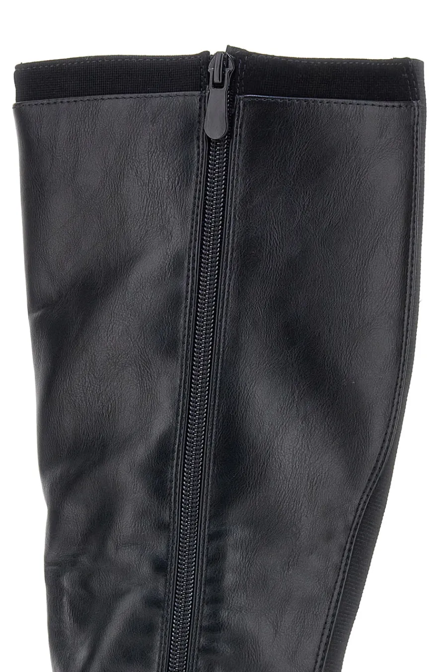 GMV e Stiefel mit niedrigem Absatz und seitlichem Logo SV0183 SCHWARZ Online