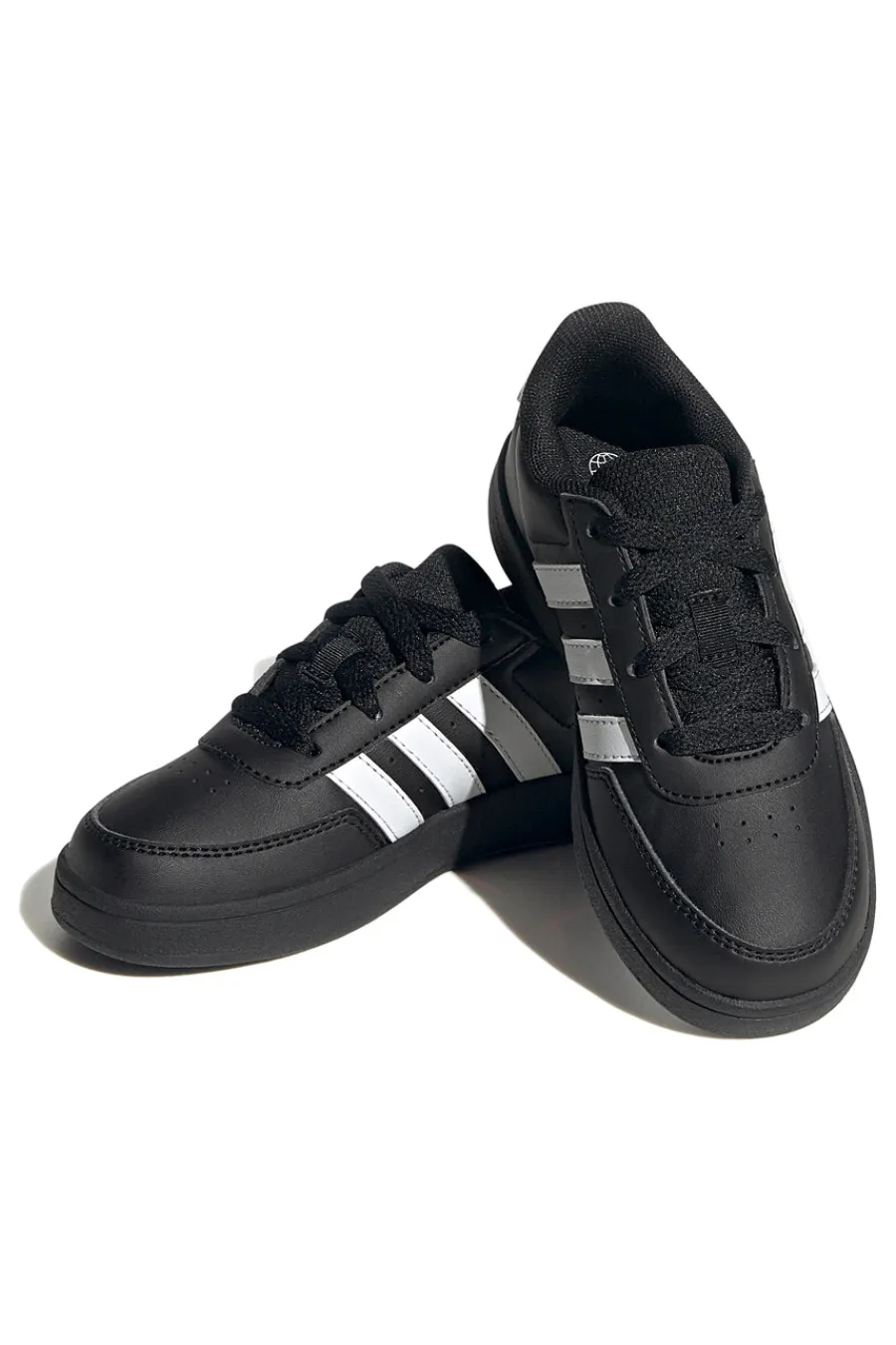 ADIDAS Schwarze Turnschuhe mit weißen Streifen Breaknet 2.0