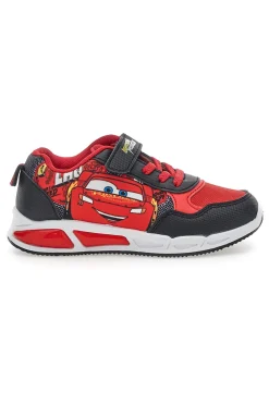 CARS Schwarze und rote Schuhe mit Lichtern und Riemen D5010220T10