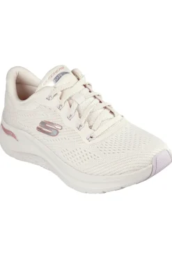 Donna SKECHERS Arch Fit 2 Big League Weiße Turnschuhe