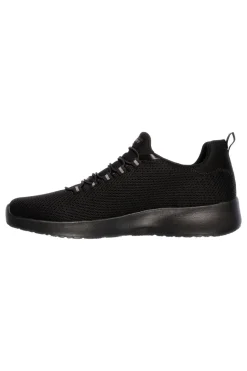 Uomo SKECHERS Dynamight Black Slip-ins Trainingsschuh Vegan