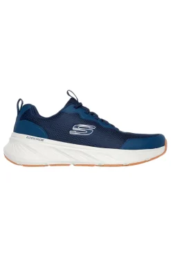 Uomo SKECHERS Edgeride Memory Foam Insole Navy Sneakers - Rekze