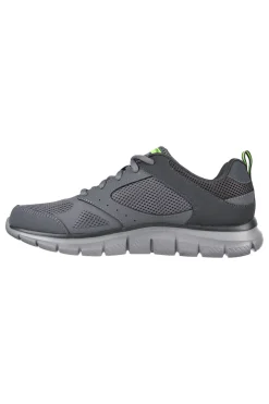 Uomo SKECHERS Track Syntac Graue Turnschuhe