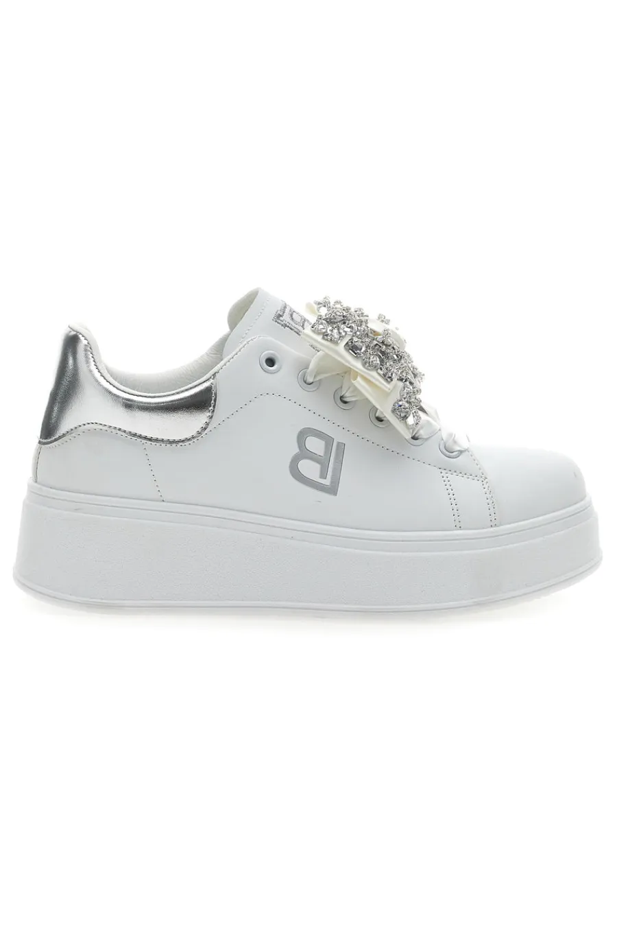 LAURA BIAGIOTTI Sneaker Bianche Con Fiocco 8929 Clearance
