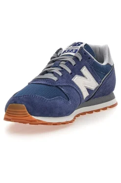 Uomo NEW BALANCE Sneaker Blu in pelle e tessuto ML373SE2