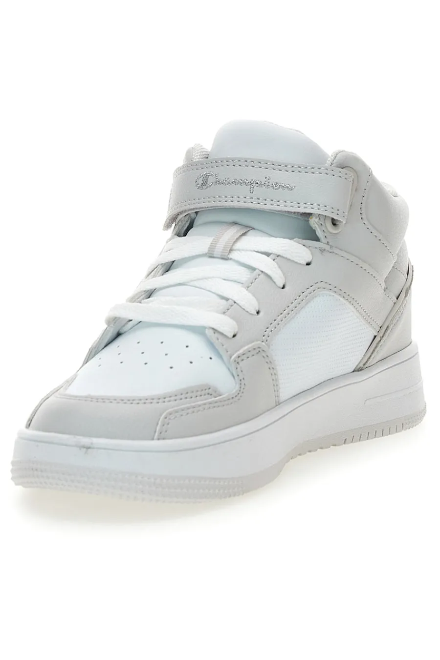 CHAMPION Sneakers alte bianche con logo RD18 2 Mid G GS Clearance