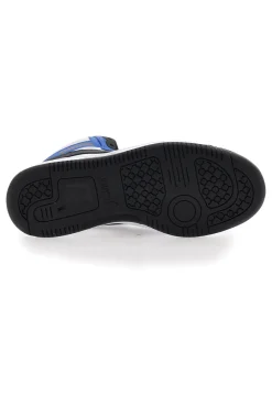 PUMA Sneakers alte Bianche e Blu Rebound V6 mid