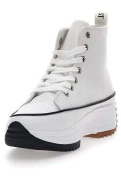 EVERLAST Sneakers Alte con Platform Bianche 02 BIANCO