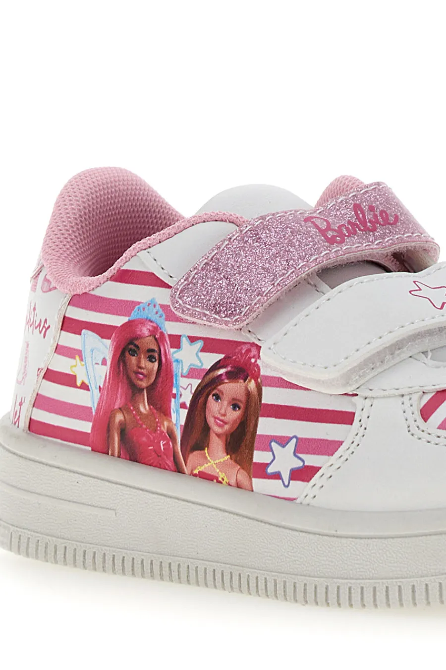 BARBIE Sneakers 55 Bianche e Rosa