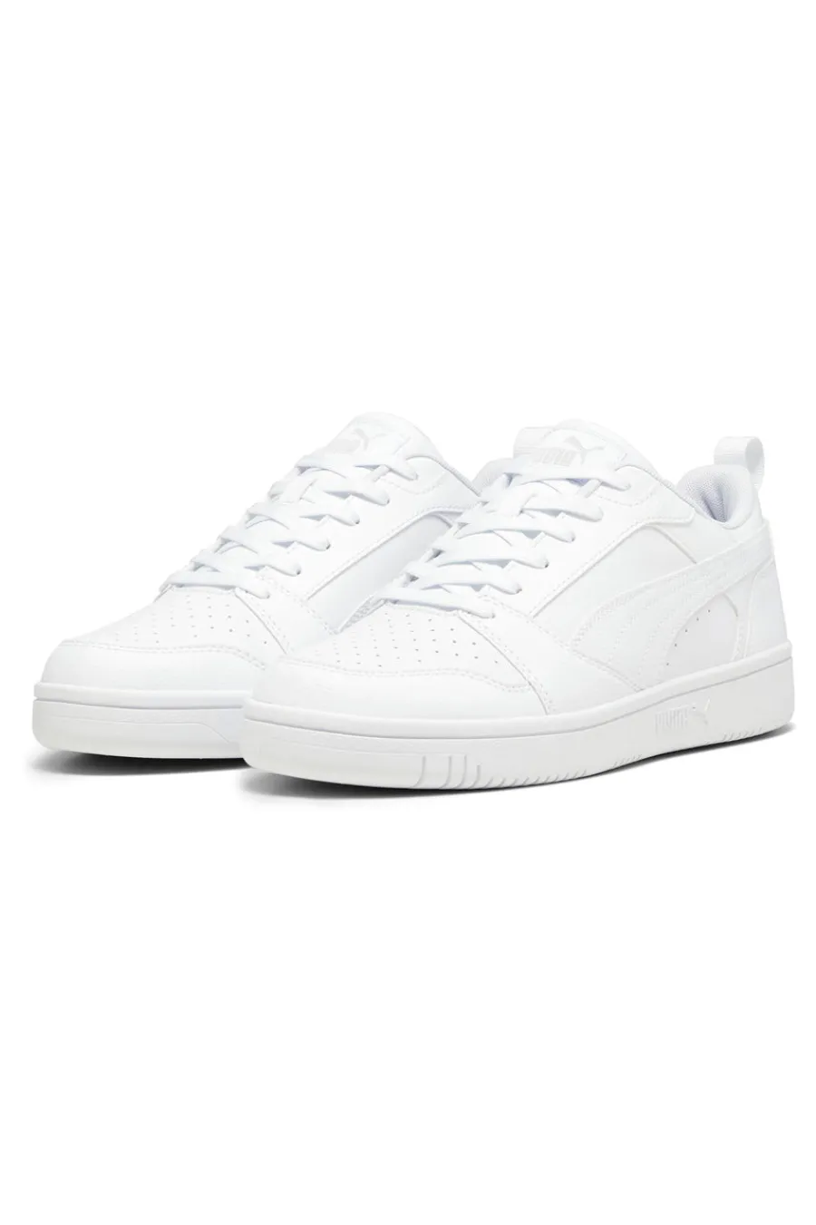 Uomo PUMA Sneakers basse total white Rebound V6 Low