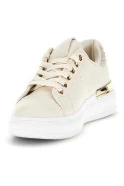 CAFÈ COST Sneakers con dettagli oro Cafè Cost 45JH07267 BEIGE Online