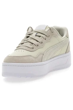 Donna PUMA Sneakers Beige con Platform COURT LALLY SKYE SD