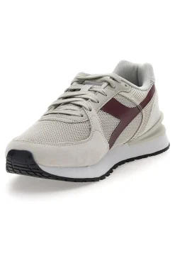 Uomo DIADORA Sneakers beige e bordeaux DD Comfort Fenice
