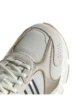 ADIDAS Sneakers beige in mesh con dettagli argento e suola Cloudfoam Crazychaos 2000 Hot