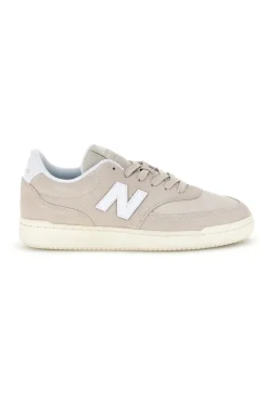 Uomo NEW BALANCE Sneakers beige in pelle e tessuto M0809DR