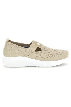 CANGURO Sneakers beige in tessuto traforato CA1227 SABBIA New