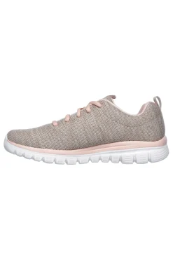 Donna SKECHERS Sneakers Beige Graceful - Twisted Fortune