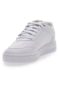 Uomo PUMA Sneakers Bianche Casula Con Lacci Court Classic