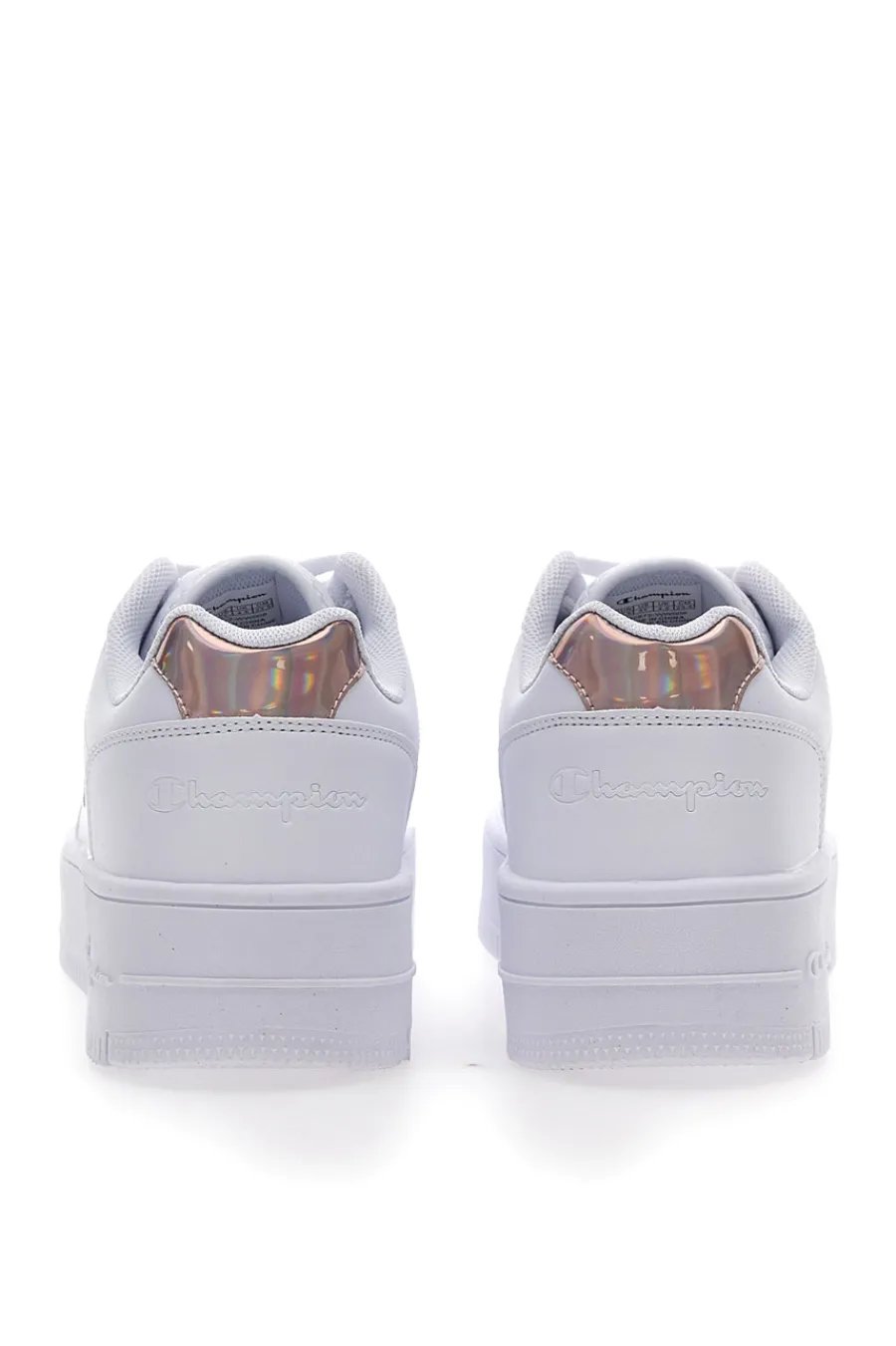 CHAMPION Sneakers Bianche Rebound Platform Glitter
