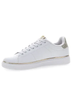 COTTON BELT Sneakers Bianche con Bordo Dorato GTZ 2.0 Clearance