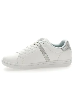 FILA Sneakers Bianche Con Brillantini Argento CrossCourt 2 F Wmn Outlet
