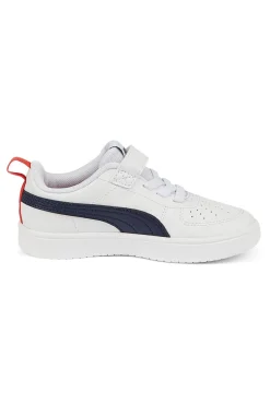 PUMA Sneakers bianche con dettagli blu e rossi Rickie AC+ PS