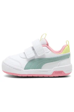PUMA Sneakers bianche con dettagli pastello regolabili Multiflex 2 Color V Inf