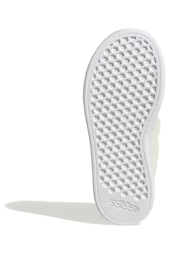 ADIDAS Sneakers bianche con dettagli blu e chiusura a strappo Advantage Base 2.0 Cf C