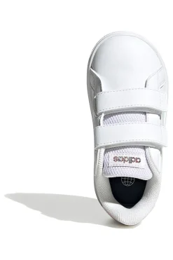 ADIDAS Sneakers bianche con dettagli iridescenti e doppio strappo Grand Court 2 CF I