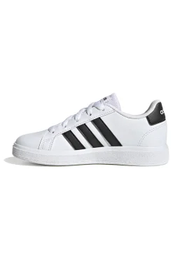 ADIDAS Sneakers Bianche con Dettagli Laterali Neri Grand Court 2.0