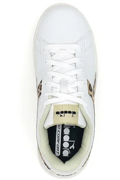 DIADORA Sneakers bianche con dettaglio animalier Jace Jungle Hot