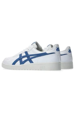Uomo ASICS Sneakers Bianche con Dettagli Azzurri JAPAN S
