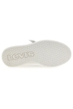 LEVI'S Sneakers bianche con dettagli fucsia Bell JR
