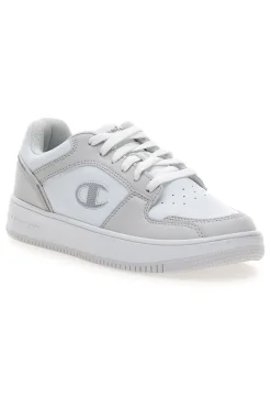 CHAMPION Sneakers bianche con dettagli grigi RD18 2 Low G GS New