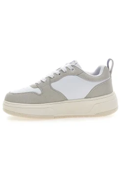 CHAMPION Sneakers bianche con dettagli grigi e lilla Rd18 Lite Low Best