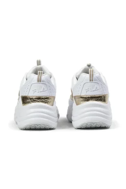 FILA Sneakers bianche con dettagli oro e suola chunky FFW0586 New
