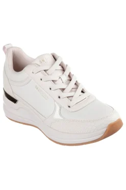 SKECHERS Sneakers bianche con dettagli lucidi Billion 2 Fine Shine OFF WHITE Discount