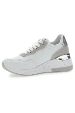 LAURA BIAGIOTTI Sneakers Bianche con Dettagli Argentati 8923 BIANCO Discount