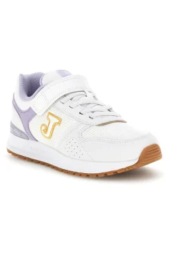 JOMA Sneakers bianche con inserti lilla Tornado Jr 2619