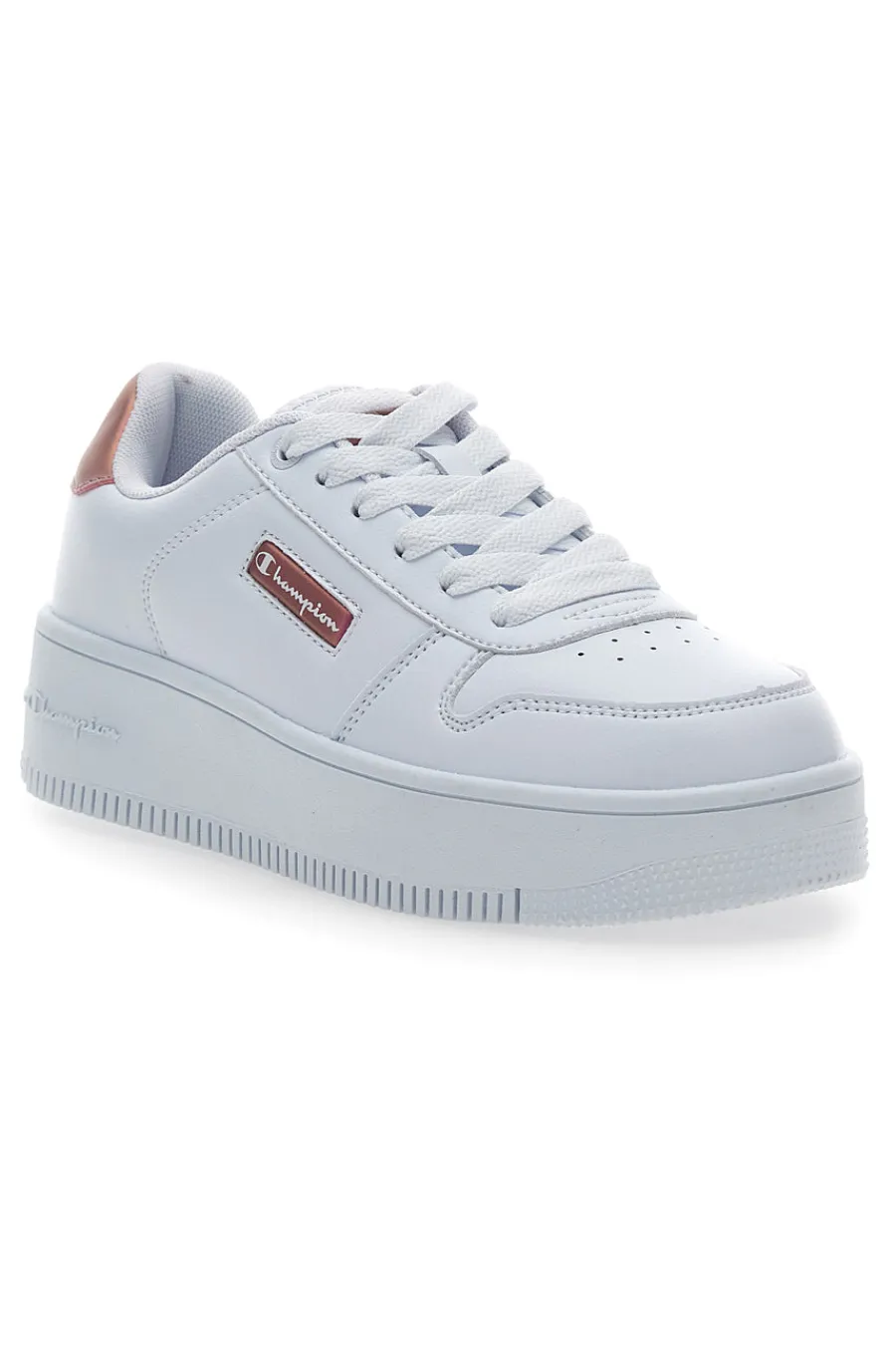 CHAMPION Sneakers Bianche con Lacci Rebound Platform Glitz Sale