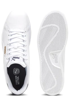 Uomo PUMA Sneakers Bianche con Lacci Smash 3.0 L