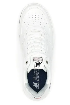 Uomo U.S. GRAND POLO Sneakers Bianche Con Lacci GPM4707J