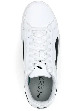 Uomo PUMA Sneakers Bianche Con Logo Laterale Smash Vulc