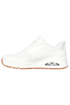 SKECHERS Sneakers Bianche con Platform Street Hands Free Slip-ins: Uno - Banksia Sale