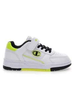 CHAMPION Sneakers Bianche Con Strappo in Velcro Rebound Heritage B Ps