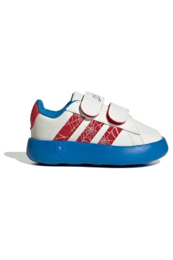 ADIDAS Sneakers bianche con suola Bubblecomfy e dettagli Spider-Man Grand Court Spider-Man CF I