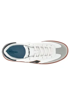Uomo LOTTO Sneakers bianche con suola color cuoio EQUIPO AMF II LTH