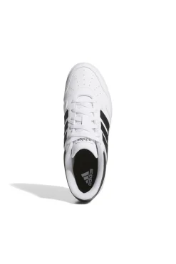Uomo ADIDAS Sneakers Bianche con Tomaia in Suede Hoops 4.0