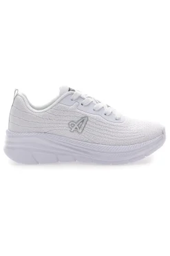 AUSTRALIAN Sneakers Bianche con Tomaia Traspirante e Memory Confort Sneakers Bianche con Tomaia Traspirante e Memory Confort AU25W507 BIANCO Outlet