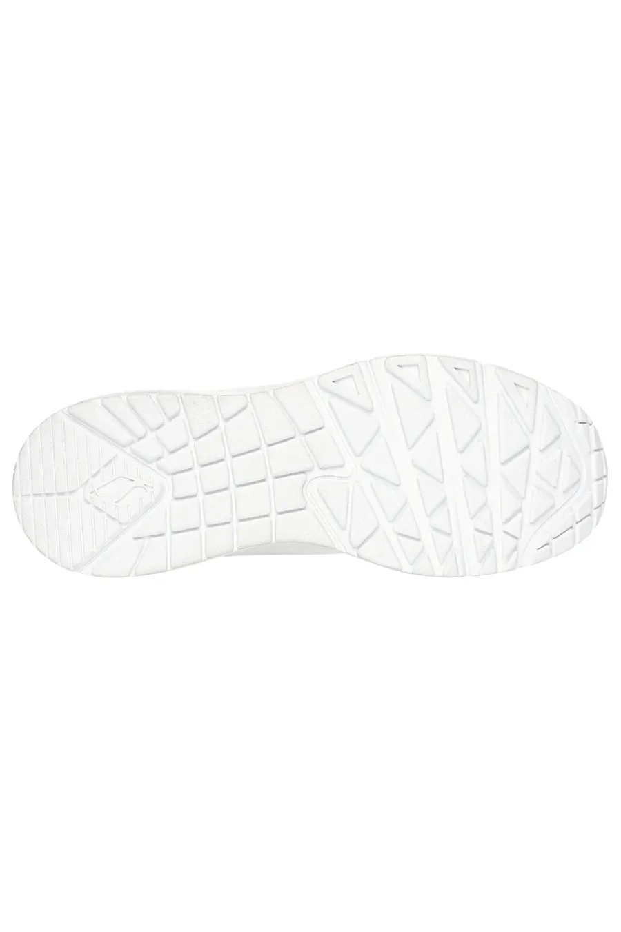 SKECHERS Sneakers bianche con zeppa e dettagli oro Uno Wedge Hi Steps BIANCO Online